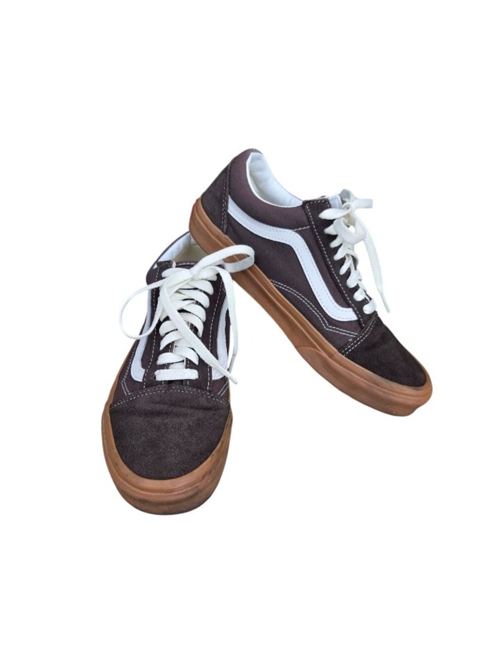 Vans Old Skool Vintage Gum Chocolate Brown Shoes Men 7.5 Women 9 VN0A5KRSCHC